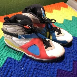 Size 10 - Air Jordan 8 Retro SP SE Multi-Color